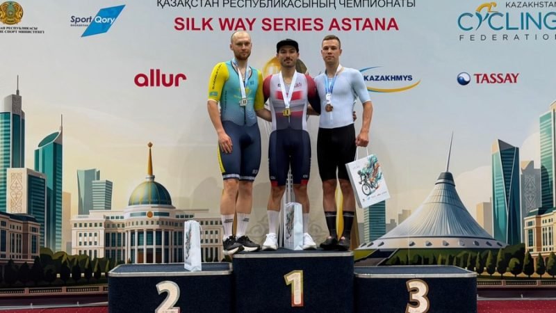 Milli bisikletçilerimizden Astana’da pist bisikleti yarışlarında altın ve gümüş madalya gururu