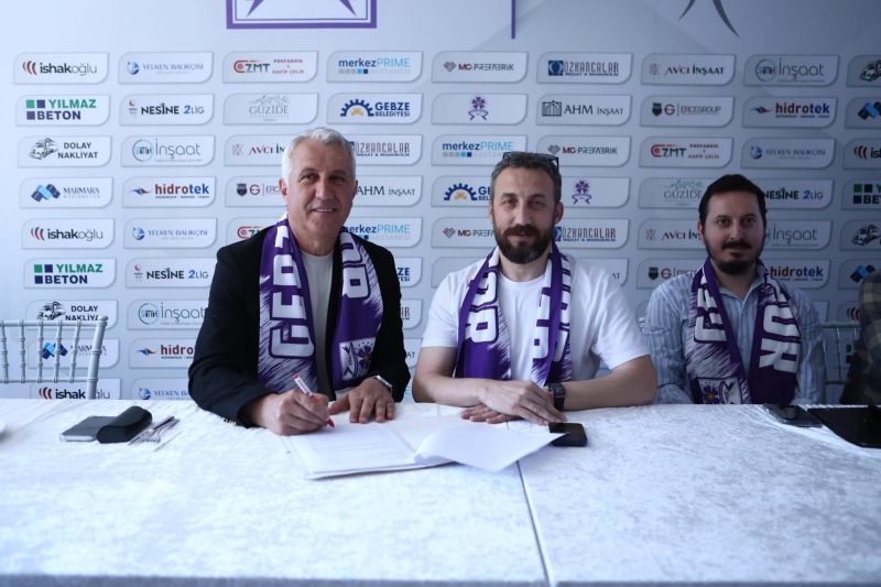 Gebzespor’un yeni teknik direktörü Besim Durmuş imzayı attı
