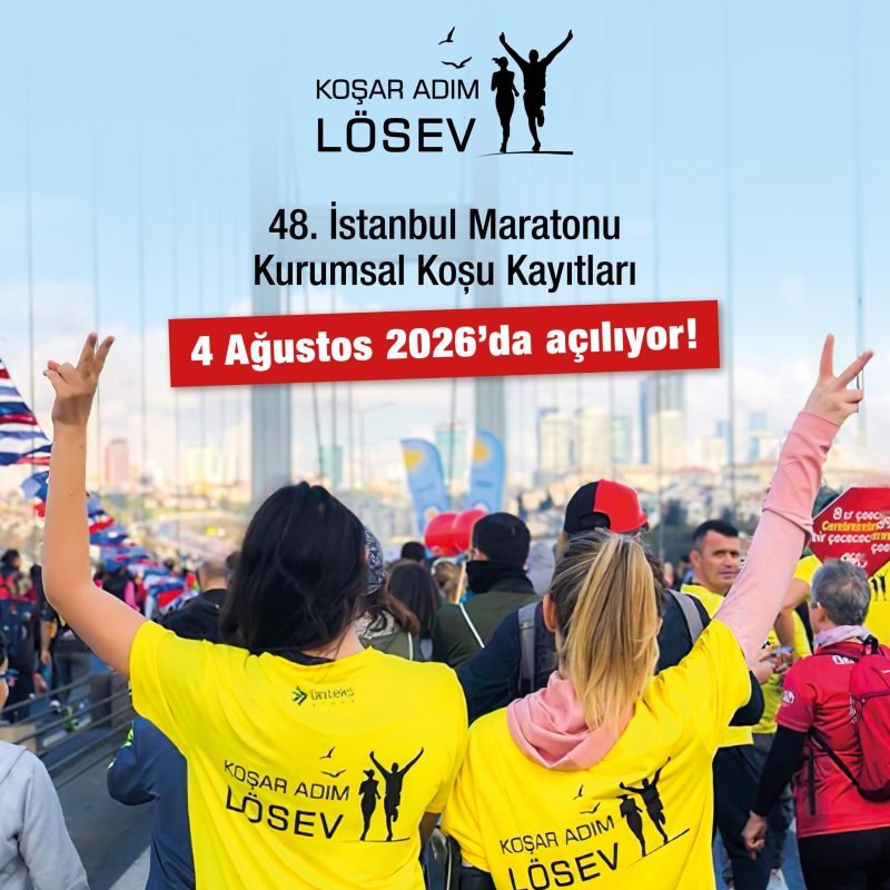 KOŞAR ADIM LÖSEV TAKIMI İLE 48. İSTANBUL MARATONU’NDA İYİLİĞE KOŞUN