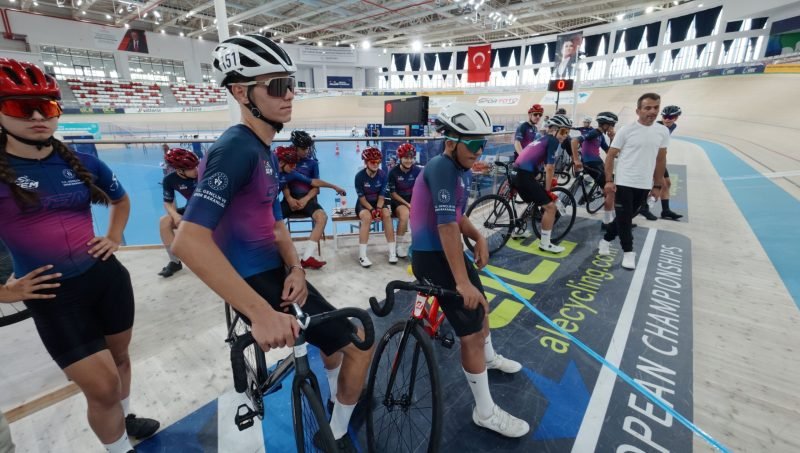 Konya Velodromu’nda Geleceğin Şampiyonları Piste Çıktı: 200 Sporcu Konya’da Buluştu