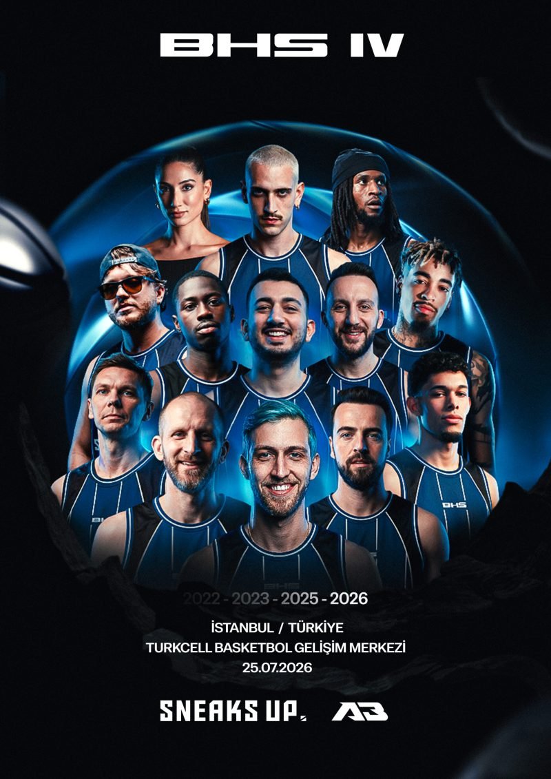 Sneaks Up sponsorluğundaki Brotherhood Squad (BHS) Smaç Gösterisi, basketbol tutkunlarını İstanbul’da buluşturacak