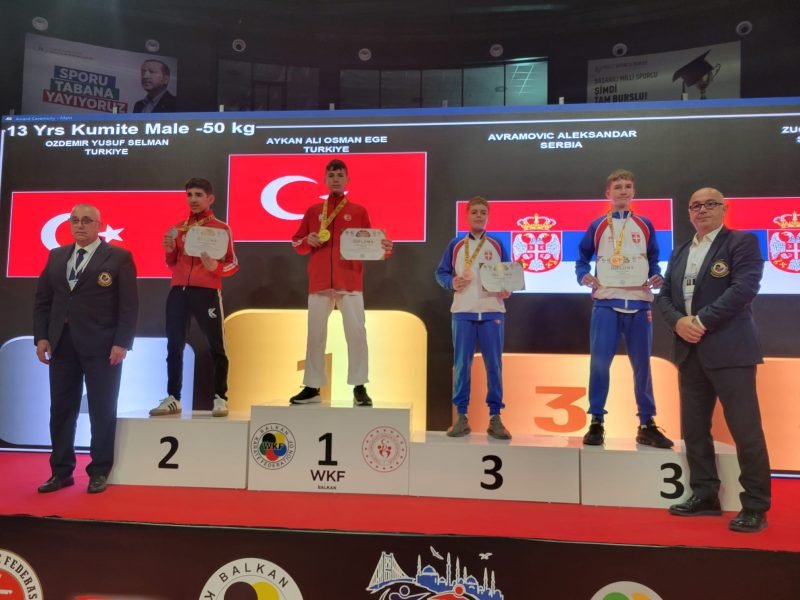 DARICALI SPORCULARDAN BALKAN ŞAMPİYONASI’NDA BÜYÜK BAŞARI