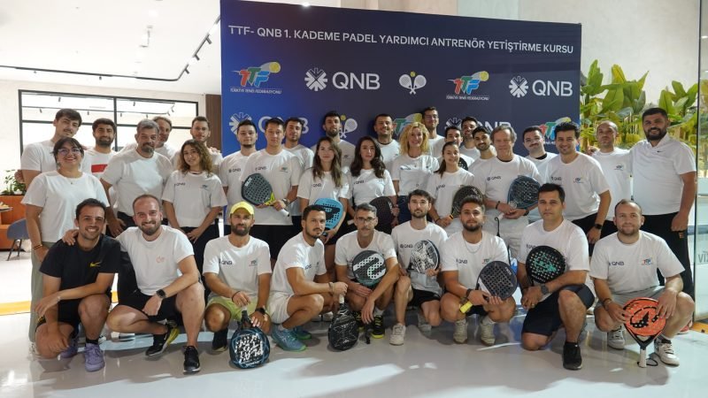 TÜRKİYE TENİS FEDERASYONU VE QNB TÜRKİYE, PADELİN GELECEĞİ İÇİN ANTRENÖR ALTYAPISINI GÜÇLENDİRİYOR