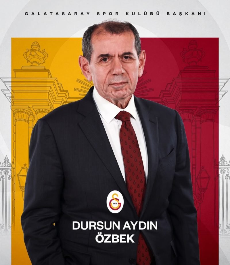 “Yetkiyi Aldı, Hedefi Büyüttü!” Dursun Özbek yeniden başkan