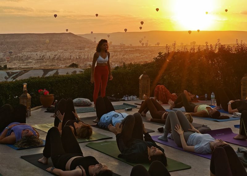 Kapadokya’da üç gün sürecek yoga festivalinde geri sayım