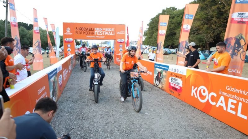 6. Kocaeli Büyükşehir Turizm ve Bisiklet Festivali başladı