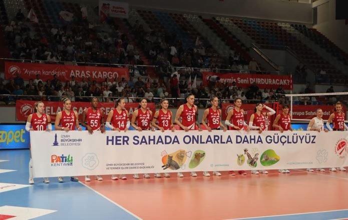 Aras Kargo Spor Kulübü, Sezonun İlk Maçında Tribünleri Patili Dostlar İçin Buluşturdu