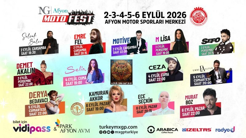 NG AFYON MOTOFEST BUGÜN KAPILARINI AÇTI