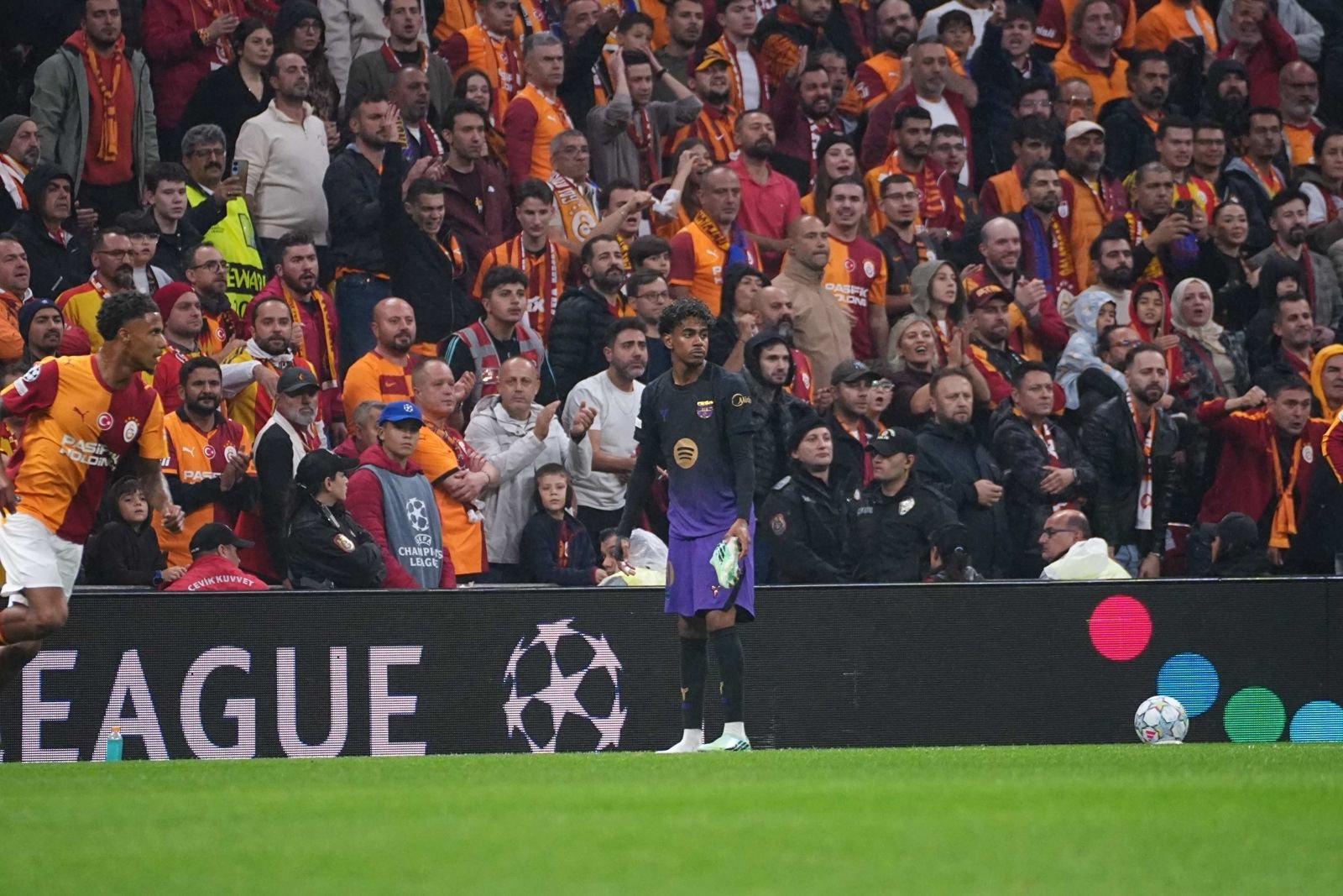 Galatasaray - Barcelona maçından kareler