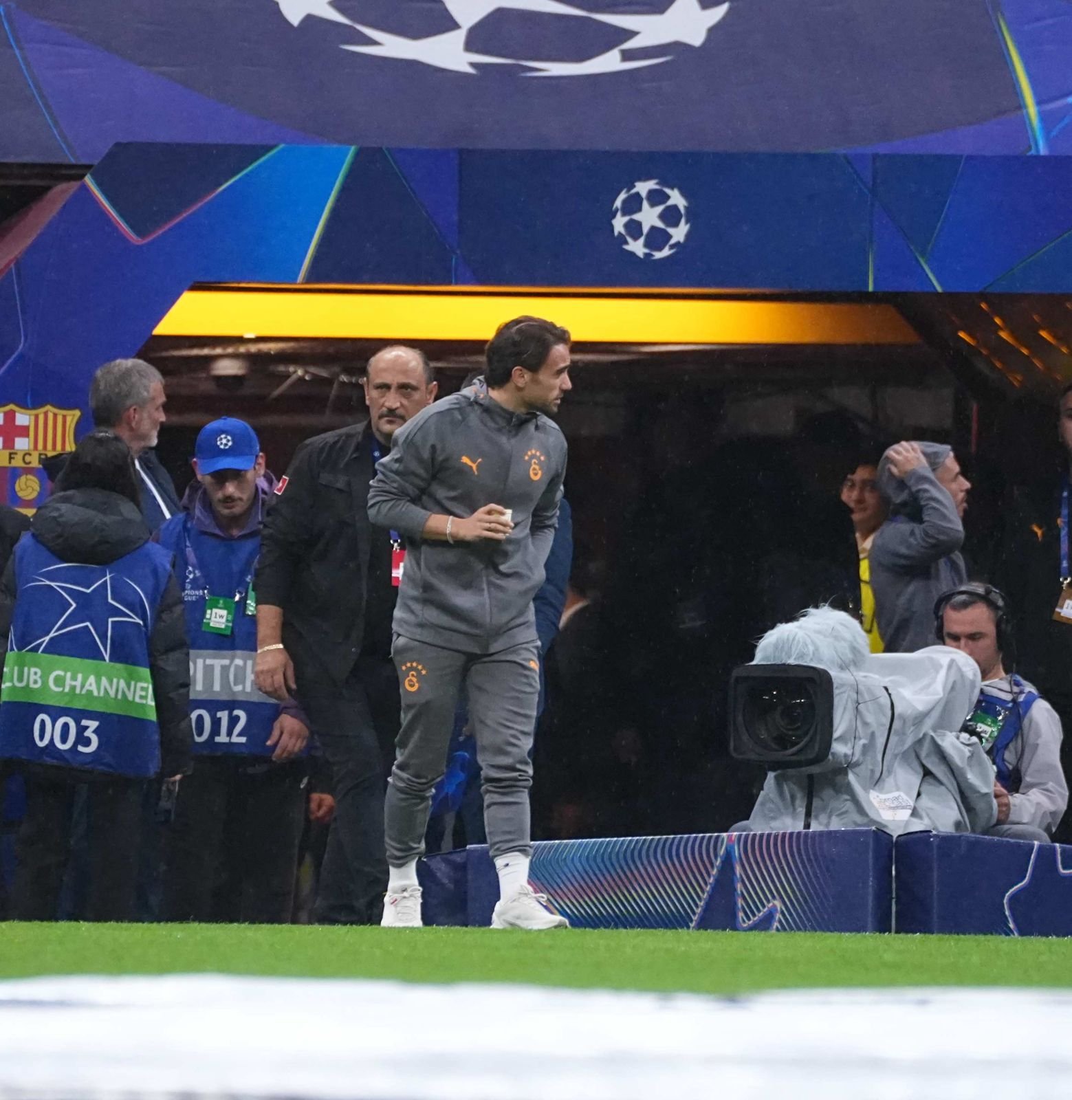 Galatasaray - Barcelona maçından kareler