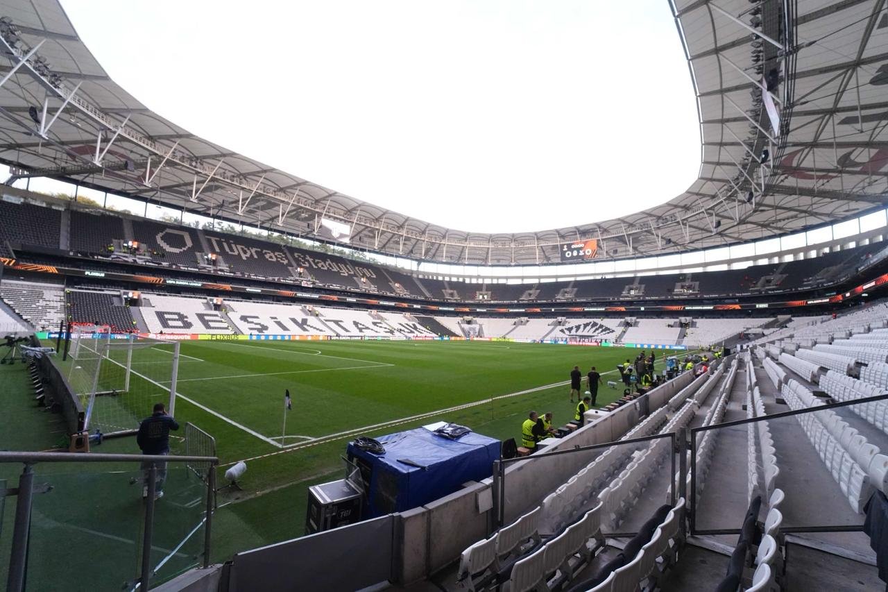 Beşiktaş - Crystal Palace maçından kareler