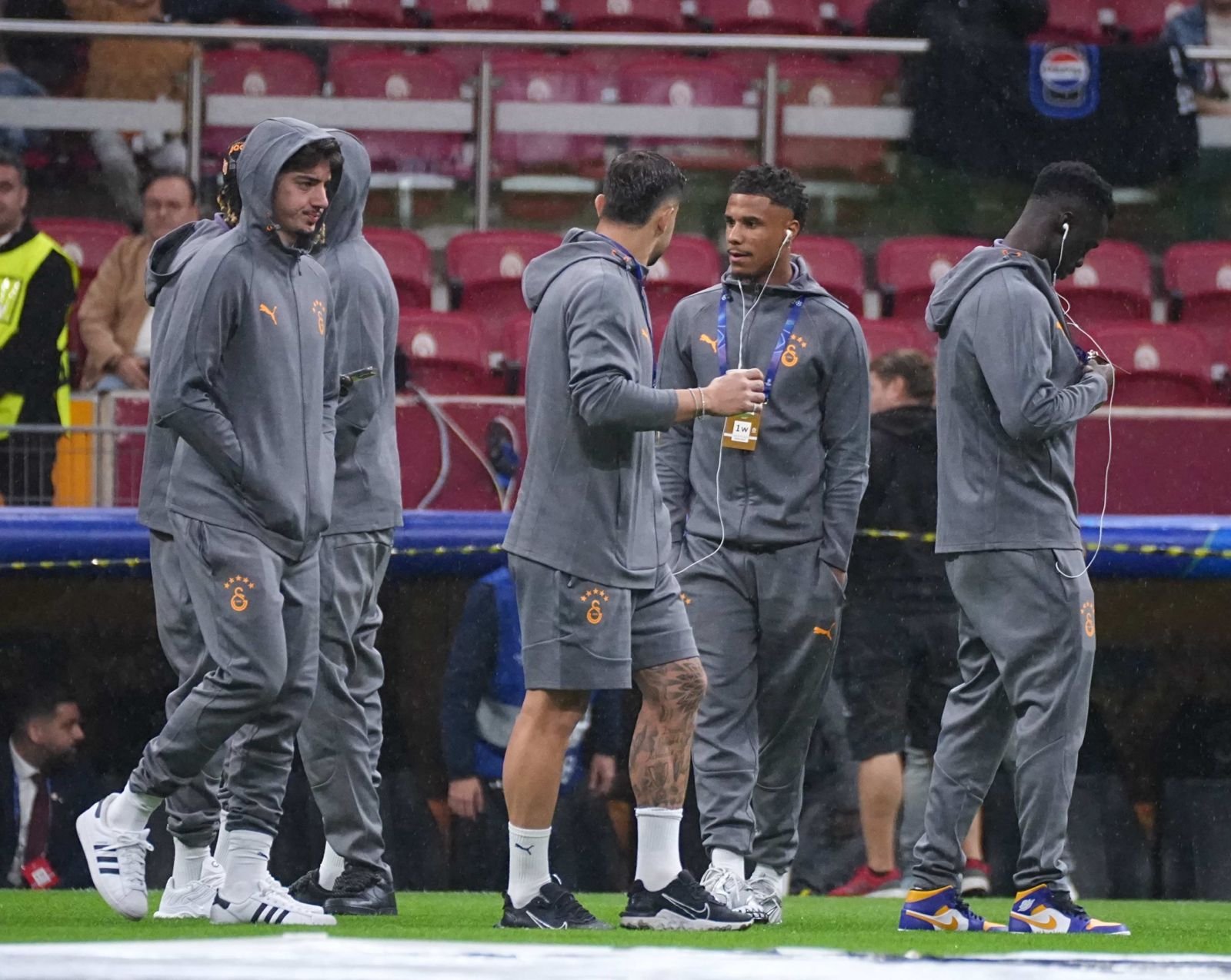 Galatasaray - Barcelona maçından kareler