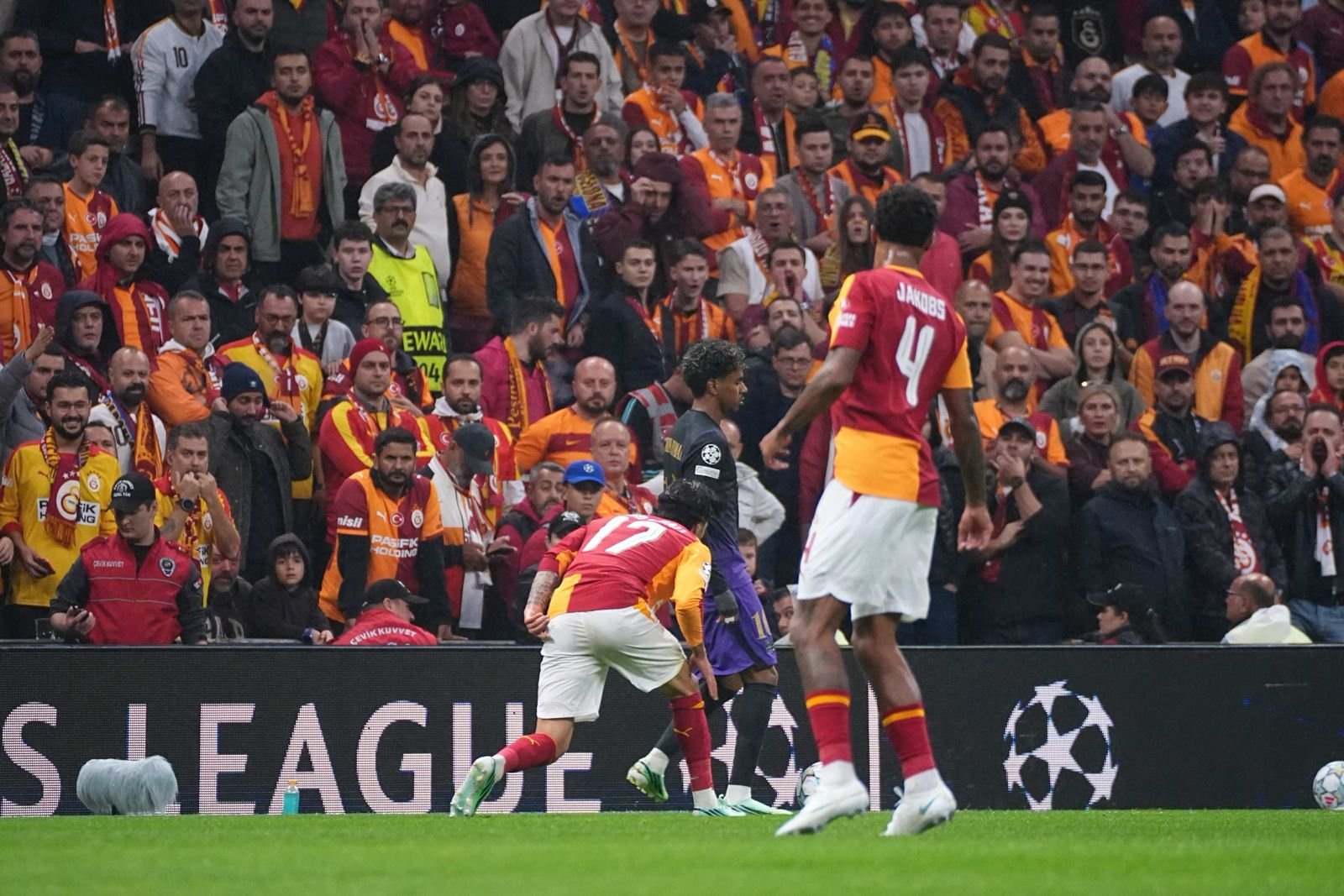 Galatasaray - Barcelona maçından kareler