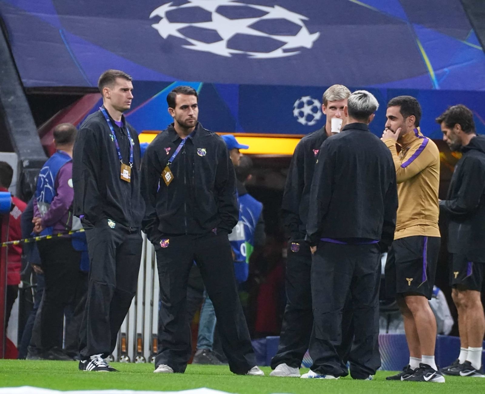 Galatasaray - Barcelona maçından kareler