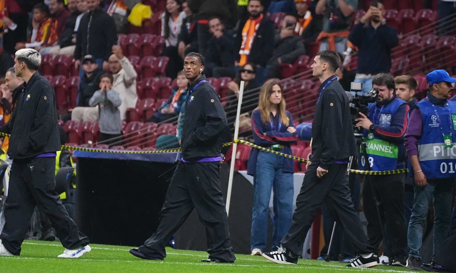 Galatasaray - Barcelona maçından kareler