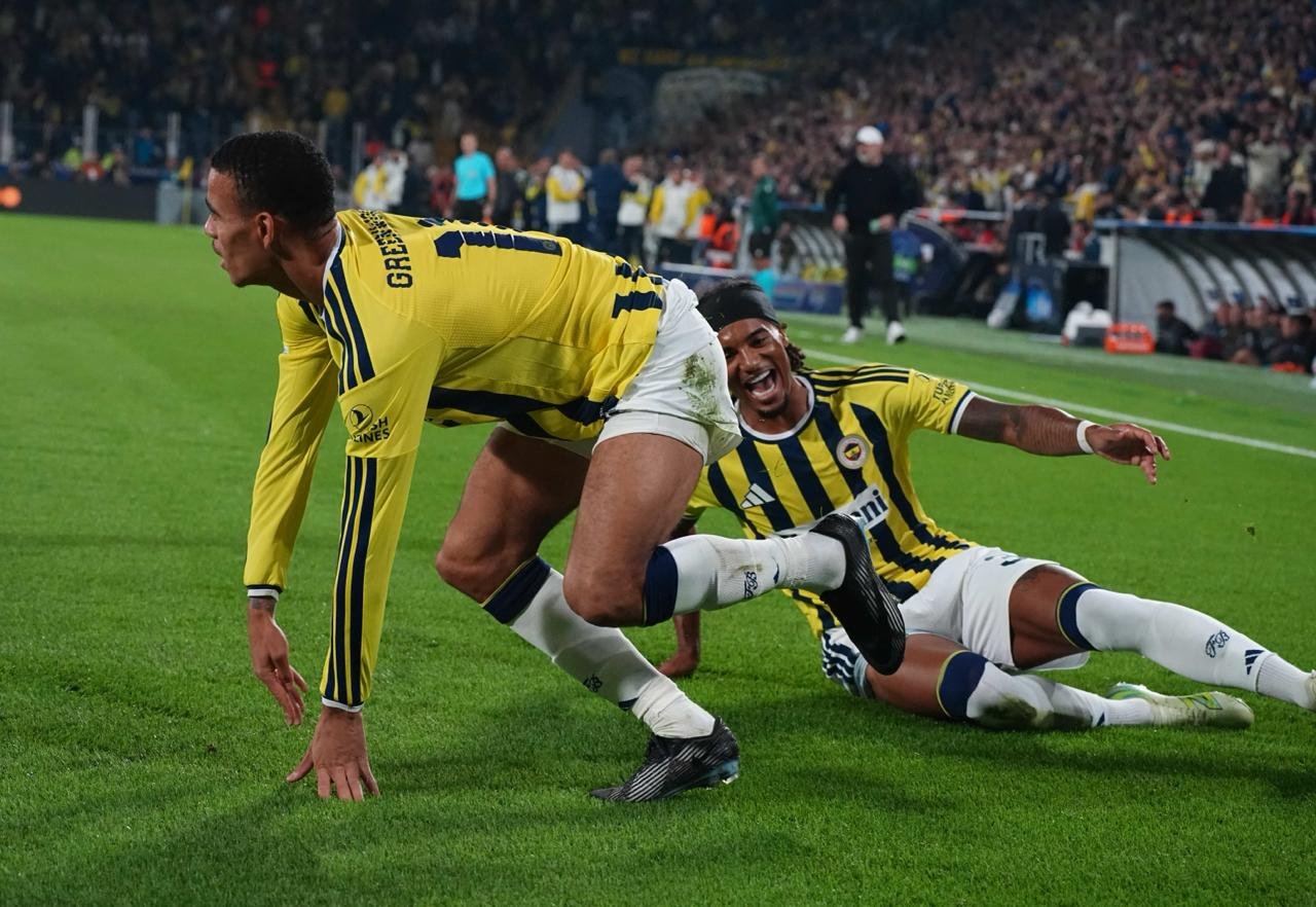 Fenerbahçe - SK Slavia Praha Maçından kareler