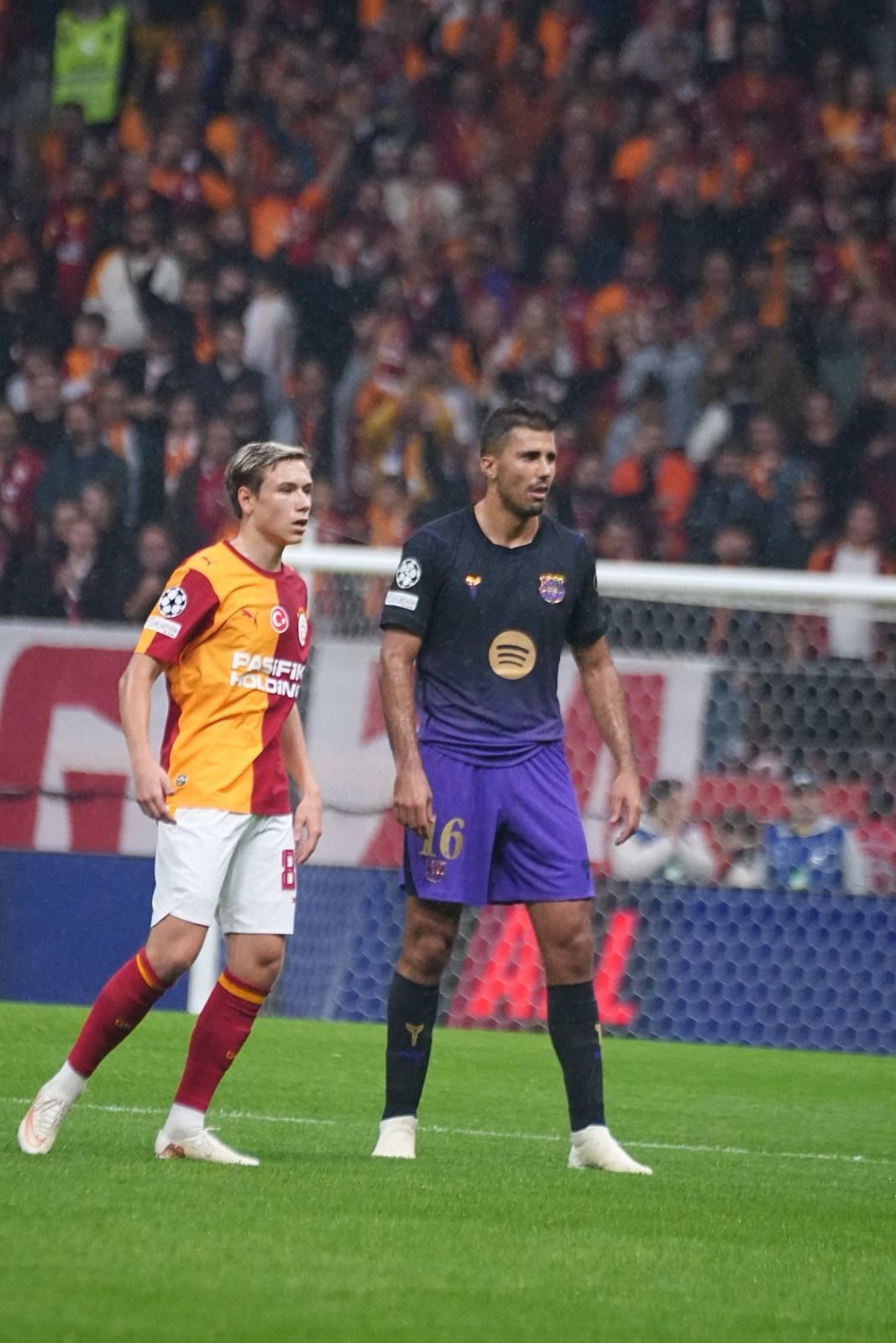 Galatasaray - Barcelona maçından kareler