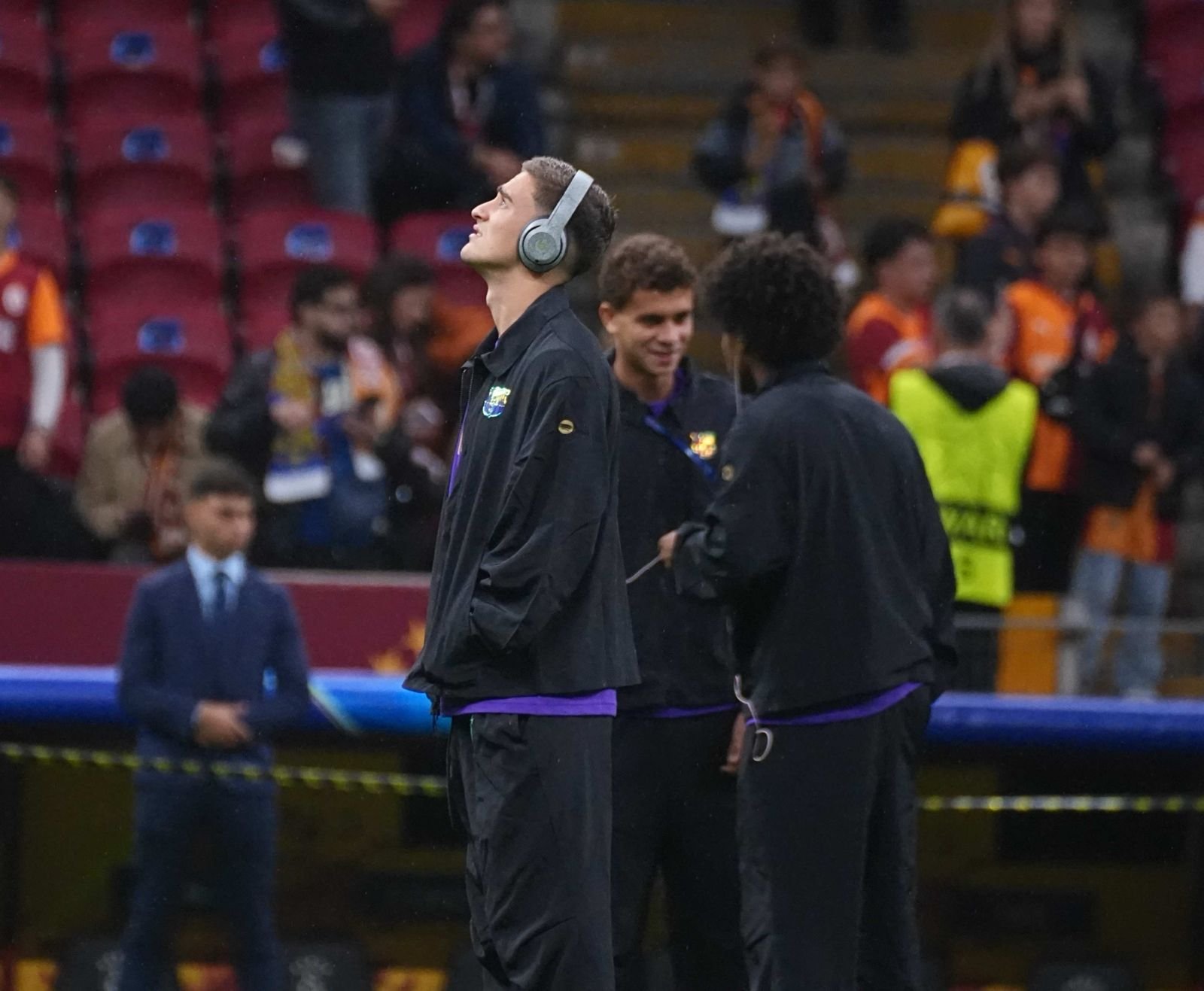 Galatasaray - Barcelona maçından kareler