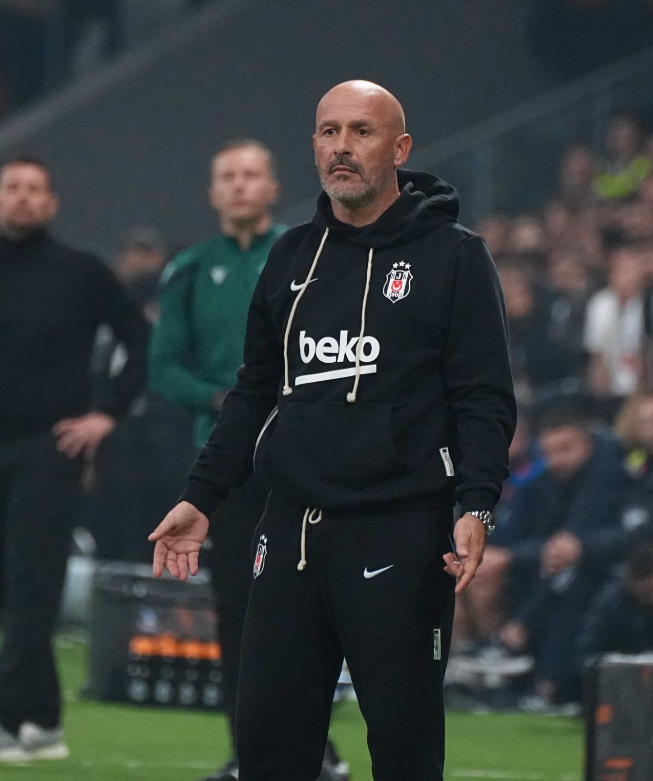 Beşiktaş - Crystal Palace maçından kareler