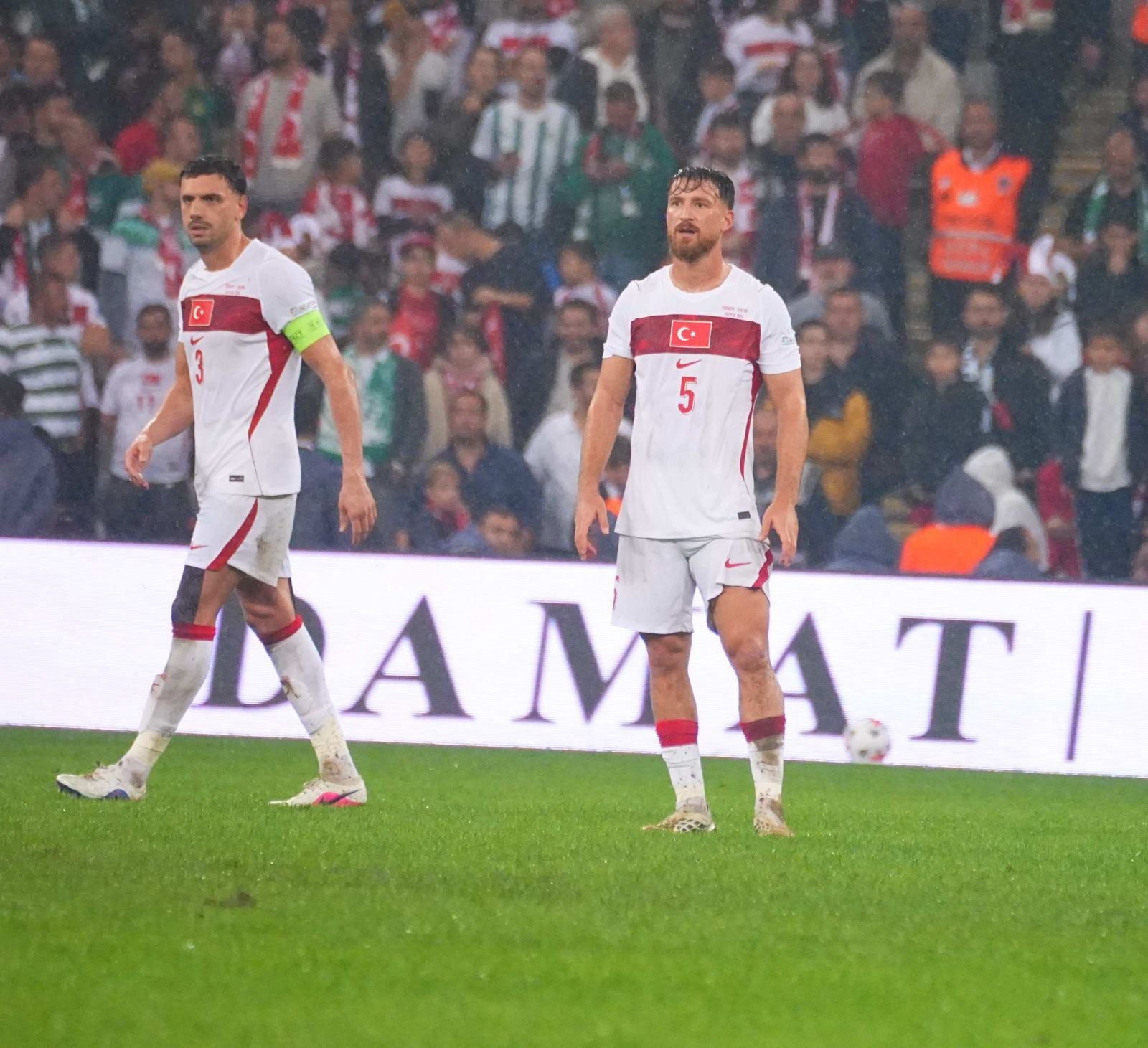 Türkiye - İtalya maçından kareler