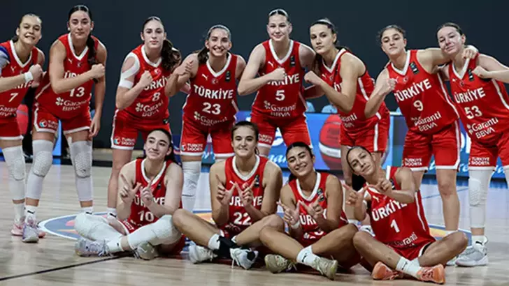 16 Yaş Altı Kız Milli Takımı, Avrupa Şampiyonası’nda Çeyrek Finalde