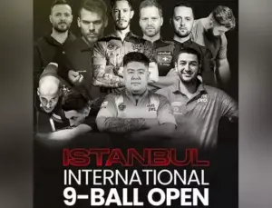 stanbul, Uluslararası 9-Top Zeki Bilardo Turnuvası’na Ev Sahipliği Yapacak