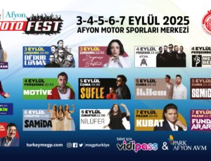 NG AFYON MOTOFEST’TE MÜZİK, ŞOV VE EĞLENCE BİR ARADA