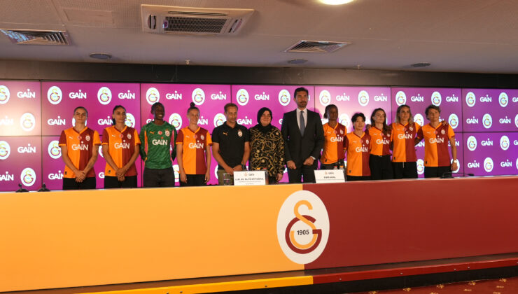 GAİN Medya’dan Galatasaray kadın futbol takımına güçlü destek!