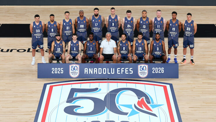 Anadolu Efes Spor Kulübü, yarım asırlık yolculuğunu kutladı