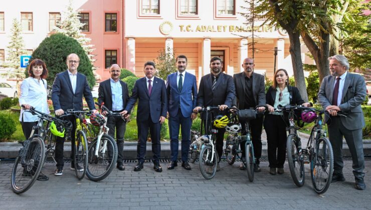 “Bisikletli Yaşam İçin Adalet” mesajı Adalet Bakanı Yılmaz Tunç’a iletildi