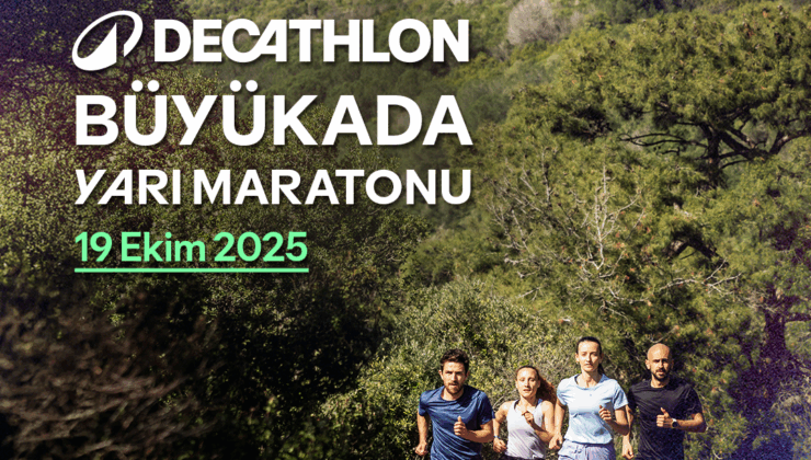 Decathlon Büyükada Yarı Maratonu için Geri Sayım Başladı