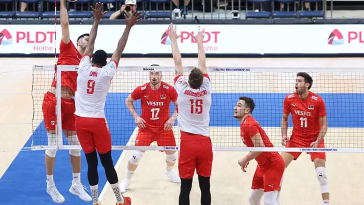 Voleybol Şampiyonası çeyrek finalinde Polonya ile karşılaştı. Ay-yıldızlı ekip, güçlü rakibine 3-0 mağlup olarak turnuvaya veda etti.
