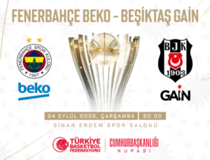 38. Erkekler Cumhurbaşkanlığı Kupası, 24 Eylül Çarşamba Günü Sinan Erdem Spor Salonu’nda Sahibini Bulacak
