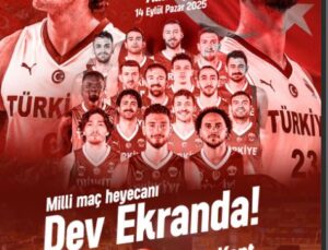 Büyükşehir, Almanya maçını dev ekranda yayınlayacak;