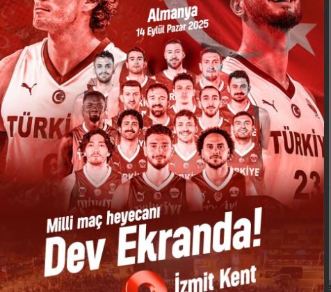 Büyükşehir, Almanya maçını dev ekranda yayınlayacak;