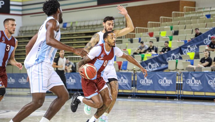 Trabzonspor basket takımı ikinci hazırlık maçında galip geldi