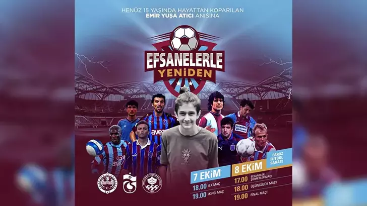Efsanelerle Yeniden futbol turnuvası