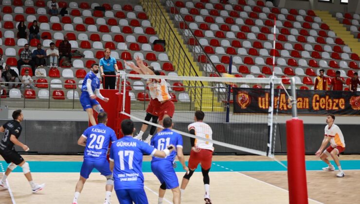 Gebze Belediyesi Voleybol Takımı’ndan Galatasaray’a Karşı Büyük Zafer
