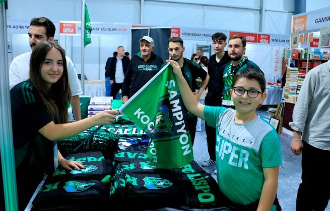 Fuarda en çok ilgi gören stant Kocaelispor’un oldu;