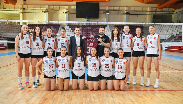 MYZ Co Charge’tan Hatay Voleybol Spor Kulübü’ne dayanışma desteği