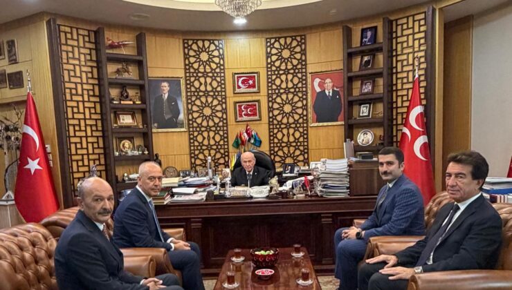 Türkiye Bisiklet Federasyonu’ndan MHP Genel Başkanı Devlet Bahçeli’ye Ziyaret