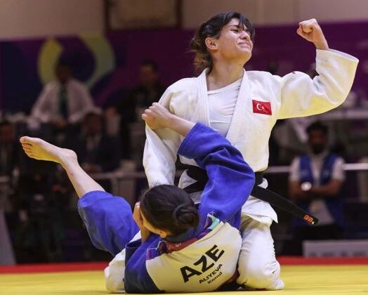 Kağıtspor’un judodaki gururu Riyad’ı salladı;