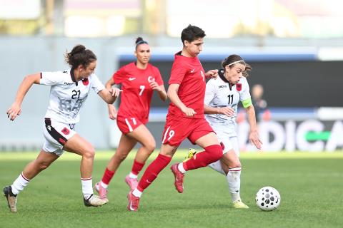 Kadın A Millî Takımımız Arnavutluk ile 1-1 Berabere Kaldı