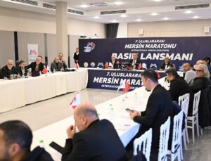 7.Uluslararası Mersin Maratonu’nun basın lansmanı yapıldı