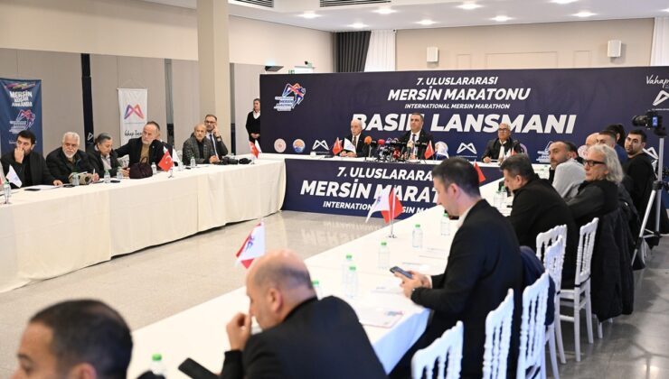 7.Uluslararası Mersin Maratonu’nun basın lansmanı yapıldı