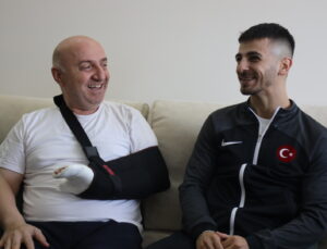 Dünya şampiyonu Şamdan, Başkan Bıyık’ı ziyaret etti