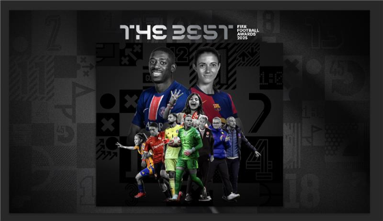 Aitana Bonmatí ve Ousmane Dembélé, The Best FIFA Football Awards™ 2025’te zirvede