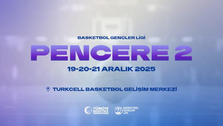 Basketbol Gençler Ligi’nde İkinci Pencere Heyecanı Başlıyor
