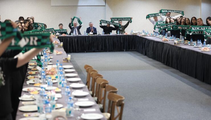 Büyükakın ve öğrencilerin Kocaelispor dolu akşamı!