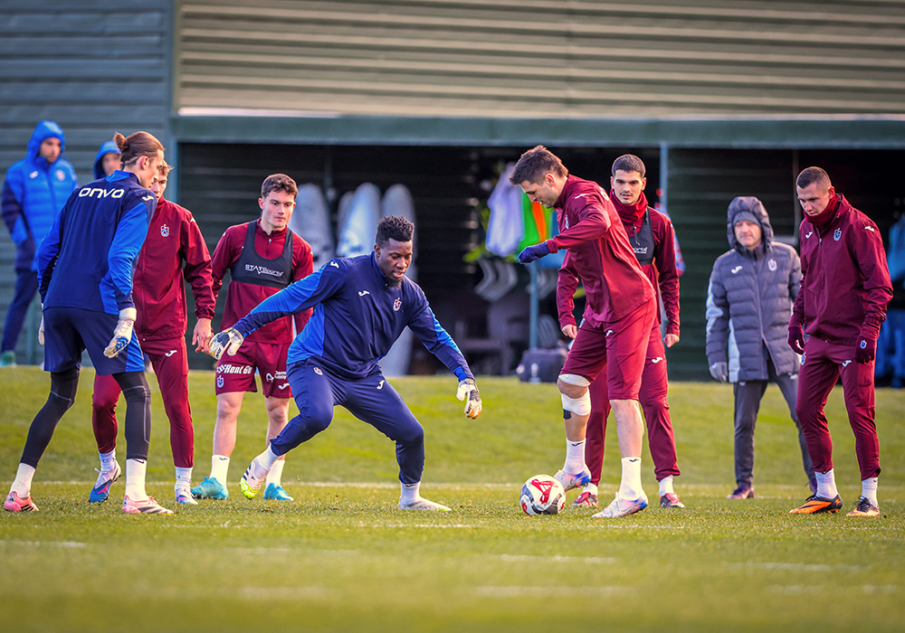 Trabzonspor Kocaelispor maçı hazırlıklarına başladı